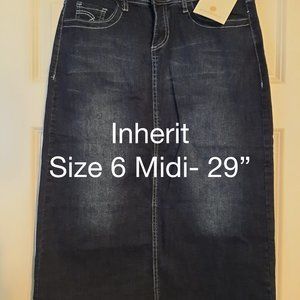 NWT Inherit clothing company